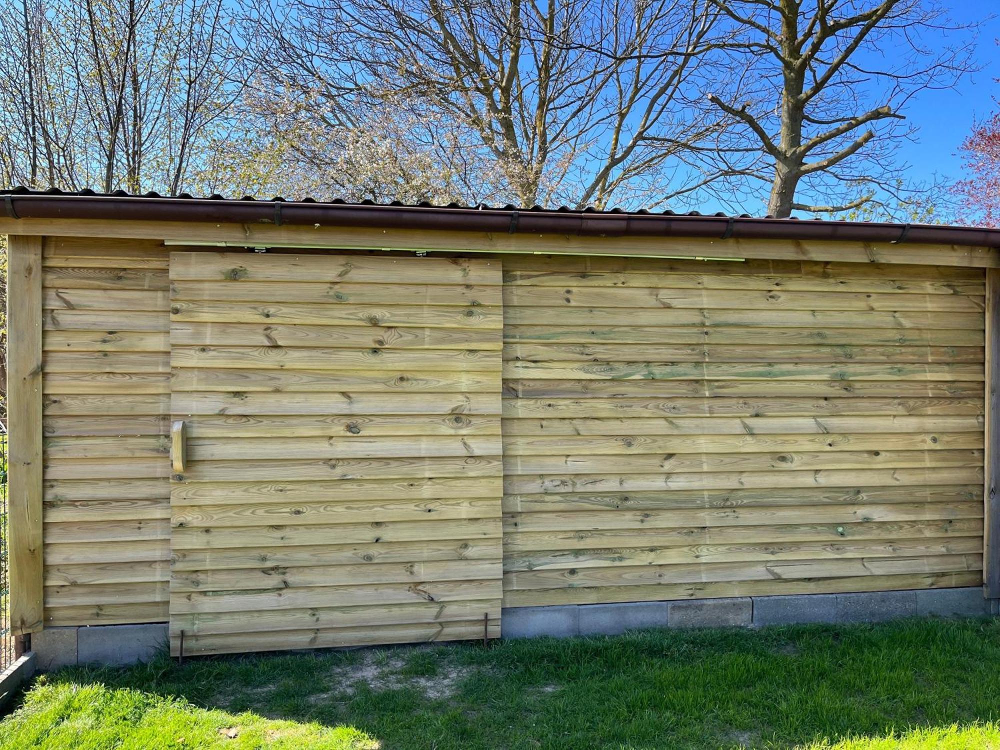 9004 Bungalow Achtern Huus Grube Exterior foto